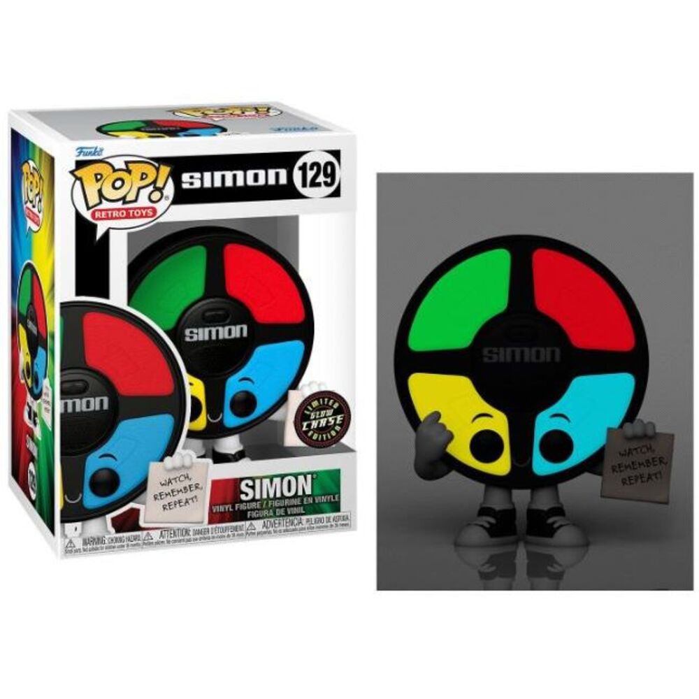 Simon Funko Pop! Retro Toys (GITD) CHASE